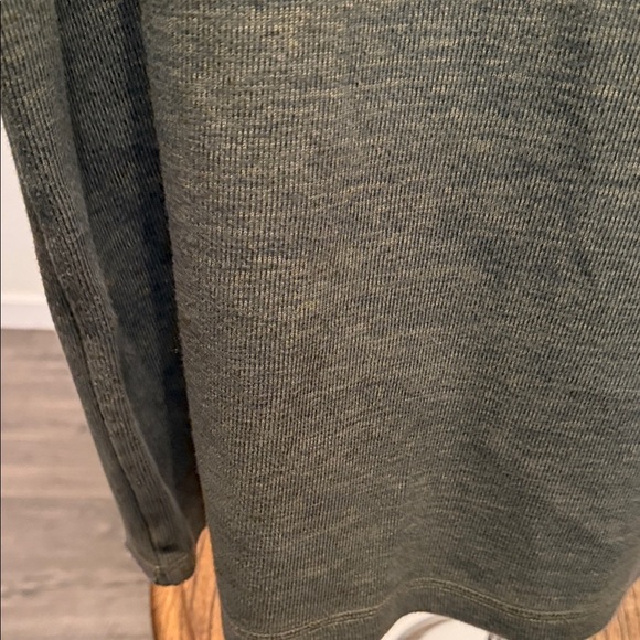 Eddie Bauer Warm Olive Zip-Up Sweater Men’s Size Large - Picture 9 of 11